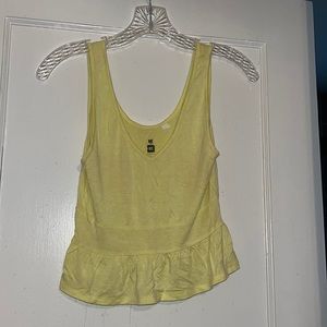 Yellow Tank Top